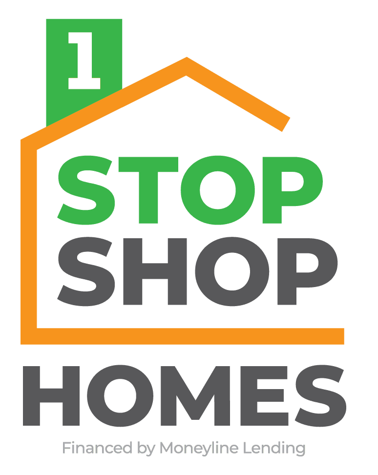 1 Stop Shop Homes Logo Stacked Transparent Background